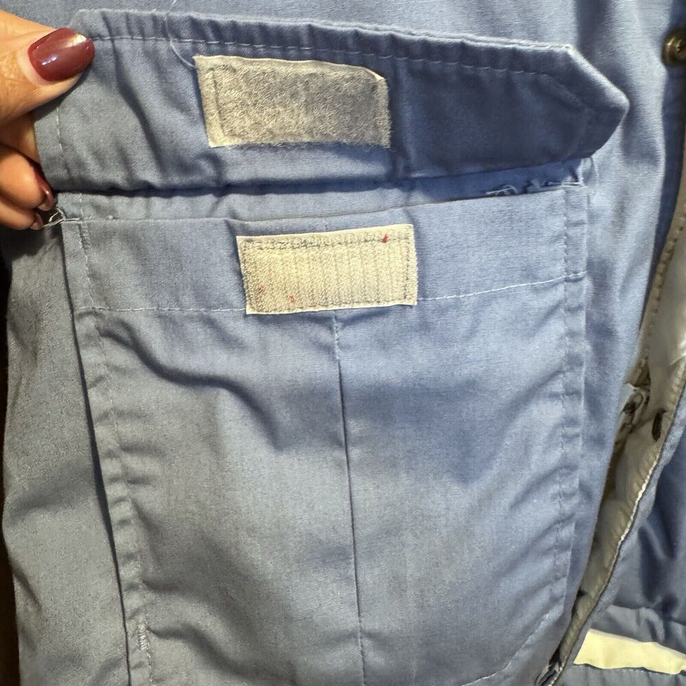 Vtg Woolrich Women’s Jacket Blue Full Zip Out Door Ski Winter Sz Small - Picture 8 of 15